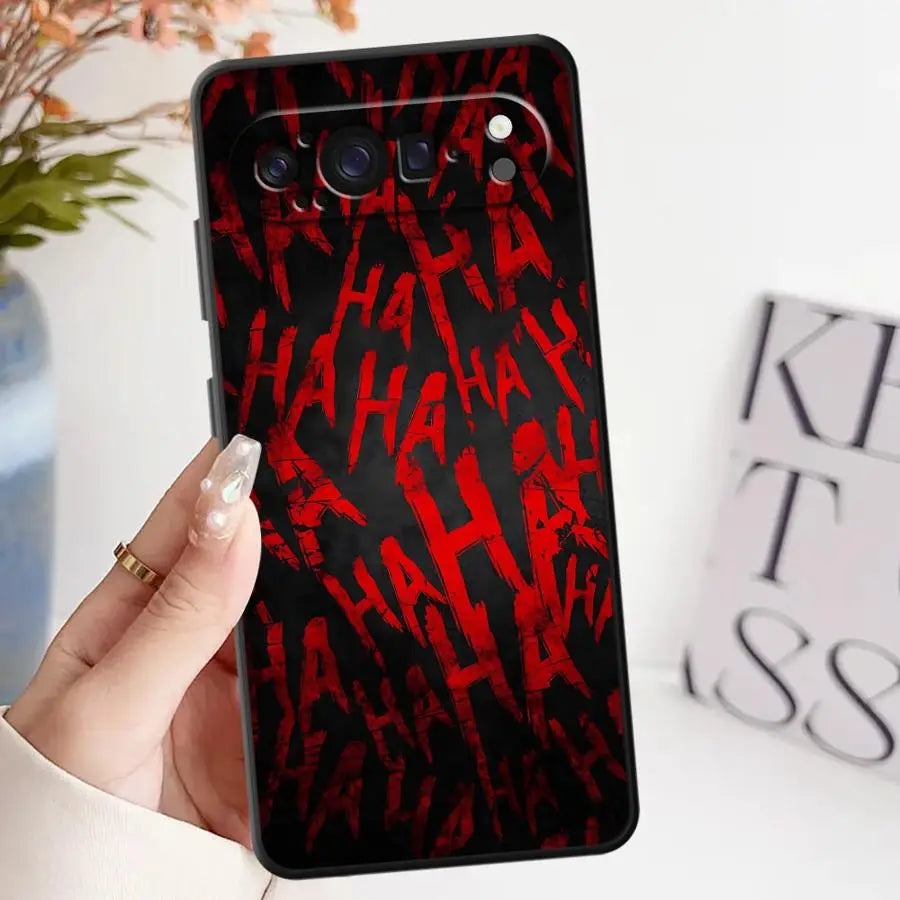 Joker Fun Haha Case for Google Pixel 7a 6a 6 7 8 Pro 9a 8a 10 9 Pro XL Soft Shell