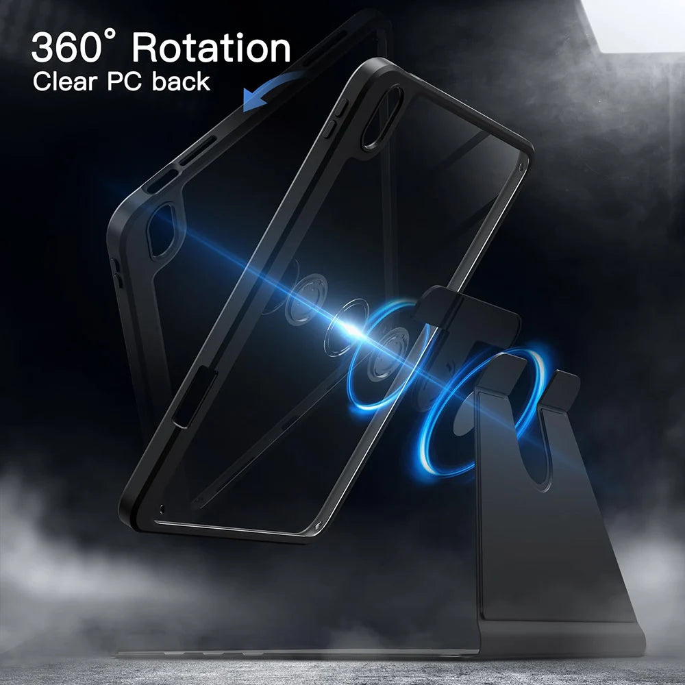 Rotating Smart Stand Case For iPad Air 13 2026 Case iPad Air 13 M4 M3 M2 Pro 13 11 M5 M4 2025 2024 Pro 12.9 2021 2020 Case Cover