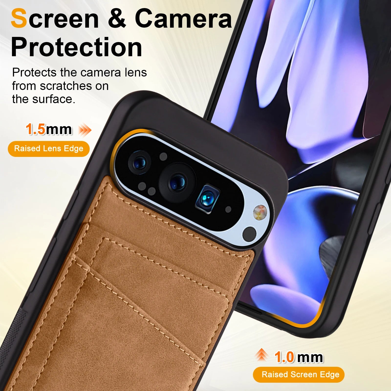 Luxury Business Leather Case For Google Pixel 10 9 8 Pro 9A 8A 9 10 Pro XL Magnetic Flip Wallet Card Slots Phone Cover
