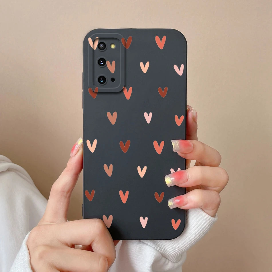 For Samsung S20 FE Plus Ultra Phone Case Funny Camera Protection New Liquid Silicone Cover For Galaxy S20FE S 20 S20Plus Funda