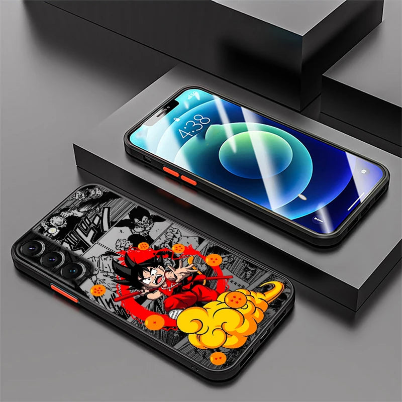 Dragon Ball Cool Case for Samsung Galaxy S26 S22 S21 S24 Plus S20 FE S25 Ultra Note 20 Ultra 10+ S23 FE Funda Back Phone Cover