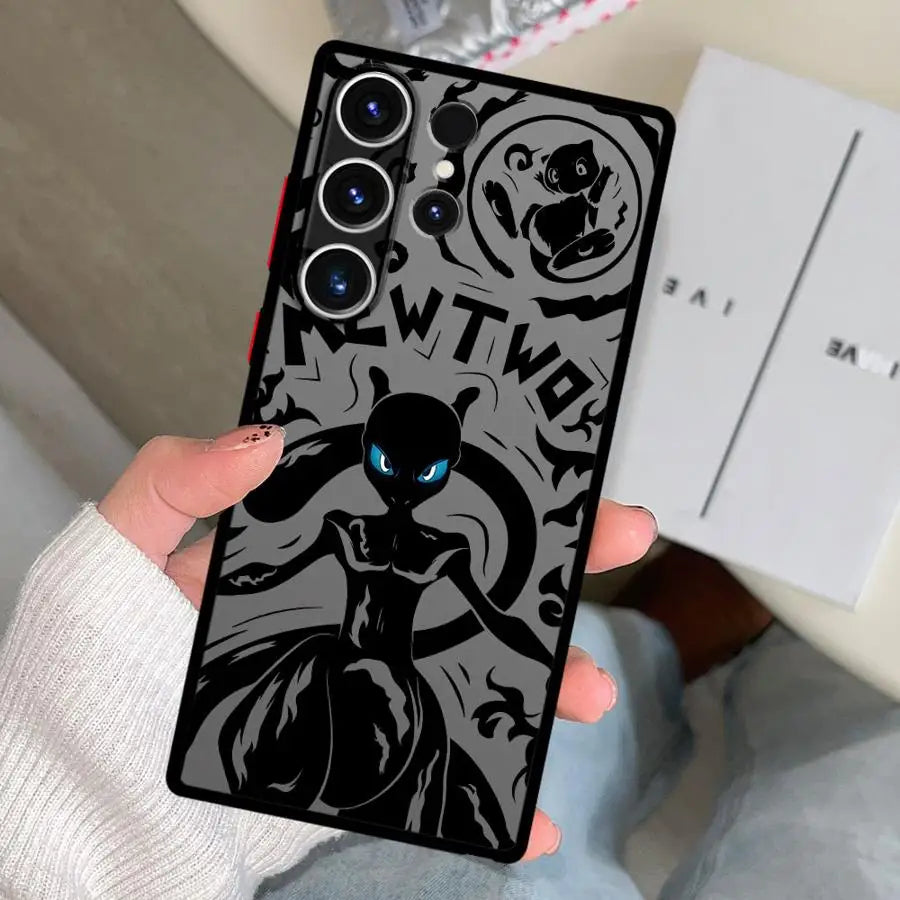 Case for Samsung Galaxy S26 S22 Note 20 Ultra 10+ S21 S24 Plus S25 Ultra S23 FE S20 FE Funda Back Phone Cover Pokemon Gengar