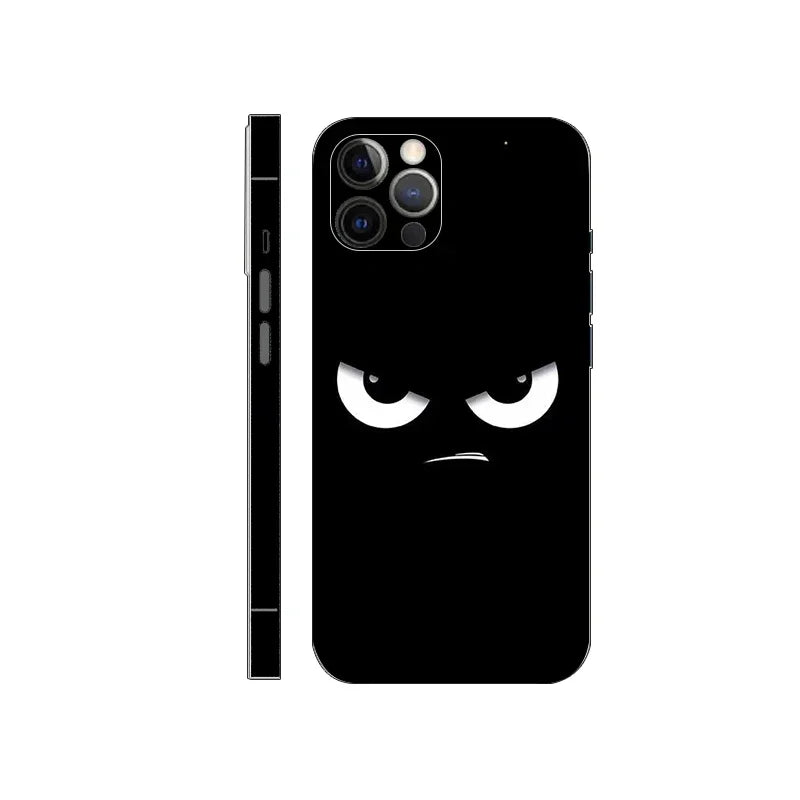 Colorful Decal Skin for iPhone 17 16 15 14 Pro Max Back Film Cover Wrap Rear Screen Protector Anti-scratch Durable Sticker