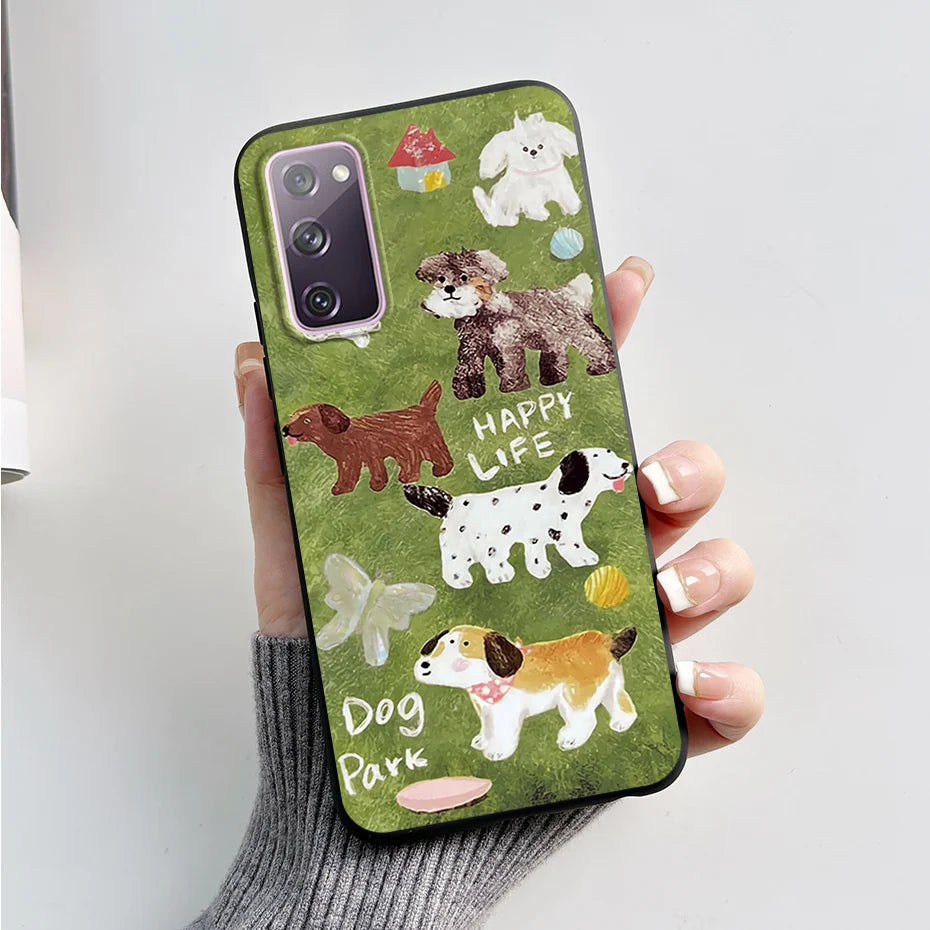 Case For Samsung Galaxy S20 FE Cover Candy Soft Silicone Phone Back Fundas For Samsung S20 Plus GalaxyS20 Ultra S20FE S 20 Cases