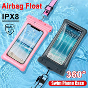 Float Waterproof Pouch Swim Diving Phone Case For iPhone 14 13 11 12 Pro Max Samusng S23 S22 Xiaomi 13 Pro Ultra Redmi Huawei