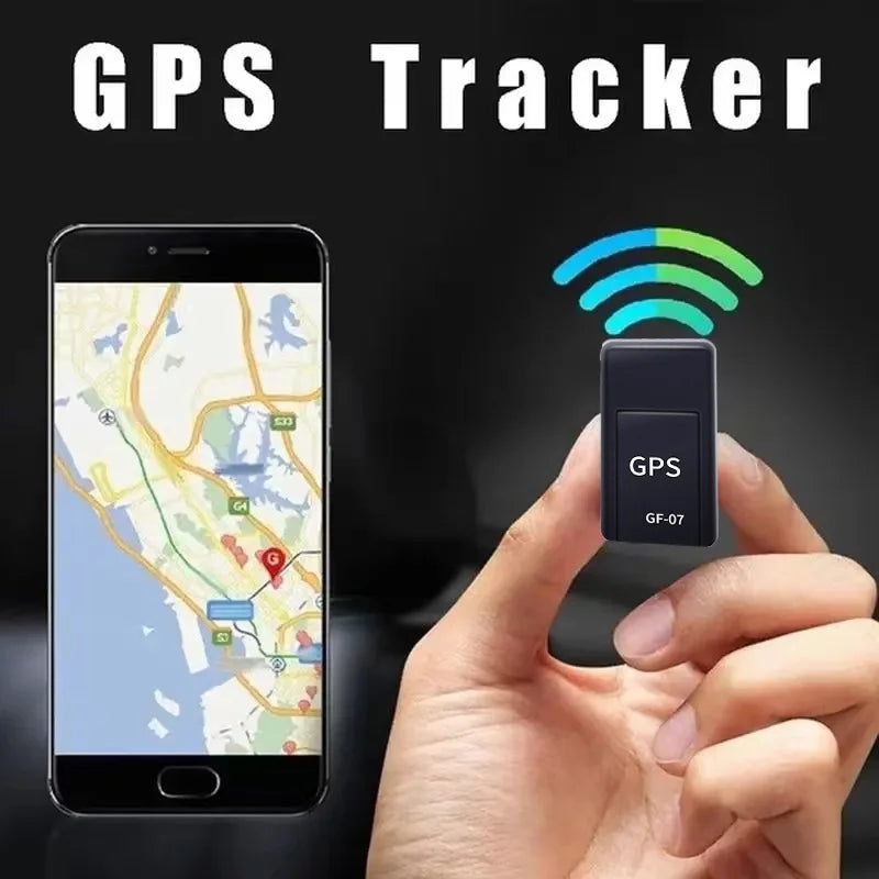 Mini Magnetic Gps Tracker Gf-07 for Car Real Time Tracking Anti-Lost Auto Locator Strong Magnetic Mount Sim Message Positioner