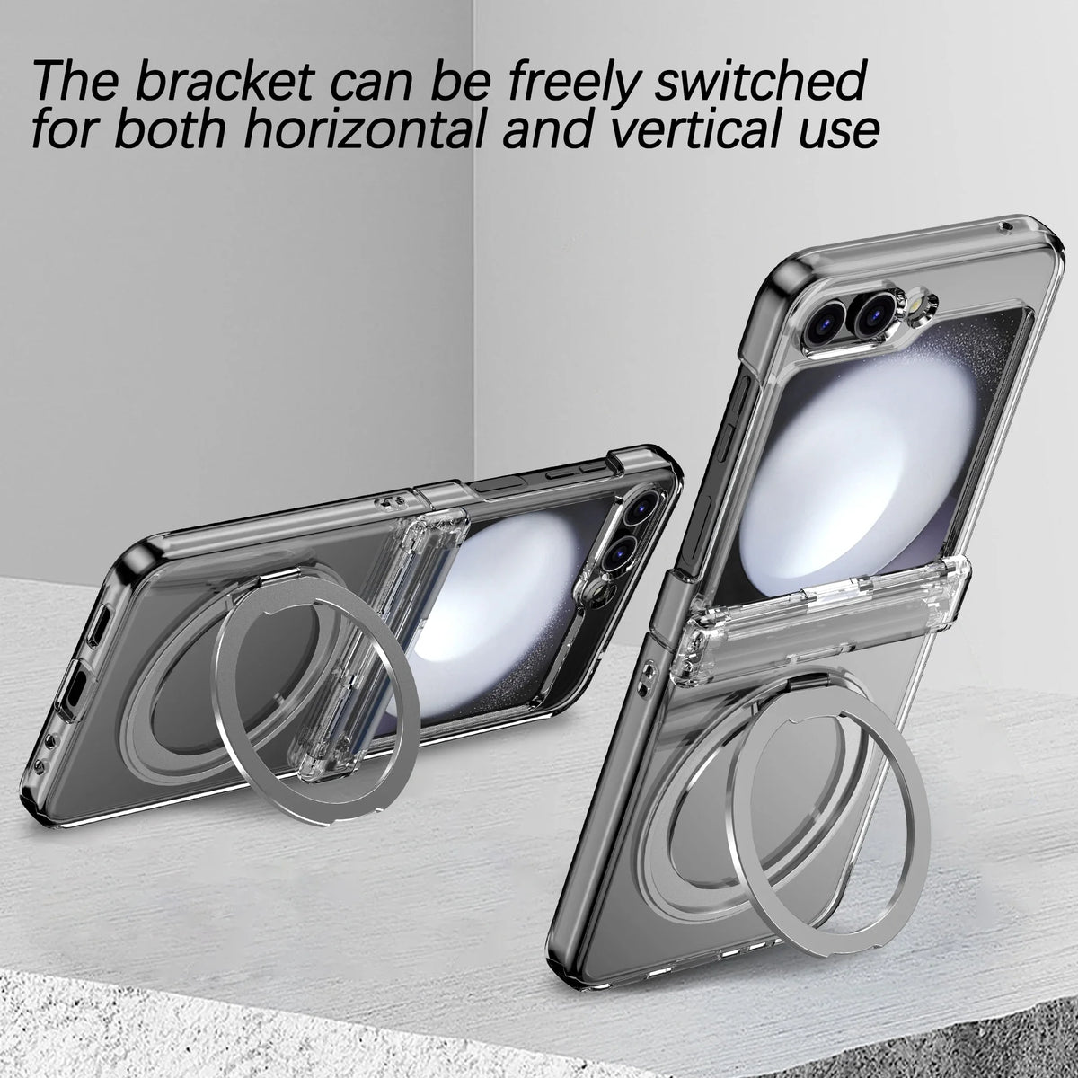 Solid Color Magnetic for Magsafe Hard Phone Case for Samsung Galaxy Z Flip 8 7 6 5 Shockproof Armor Protective Cover