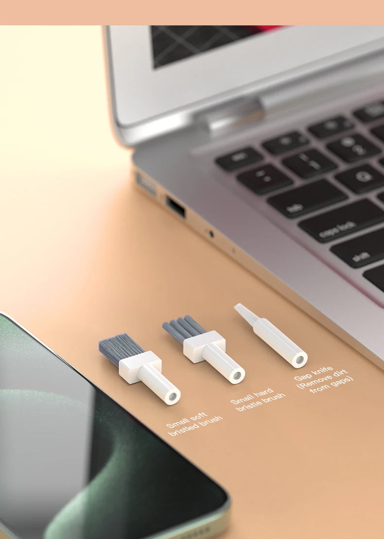 20/32-in-1 Multi-Functional Deep Cleaning Kit for iPhone Ports, AirPods, Keyboard, and Keycap Removal - Precision Tools