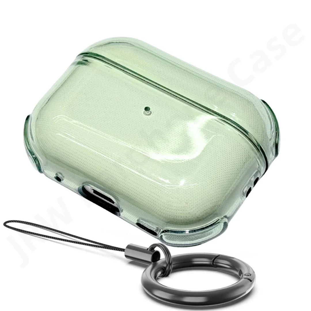 New for AirPods 5/4/Pro 3 Transparent Earphone Case with Cleaning Pen Protective Case Accessories For AirPods 5/For AirPods 4