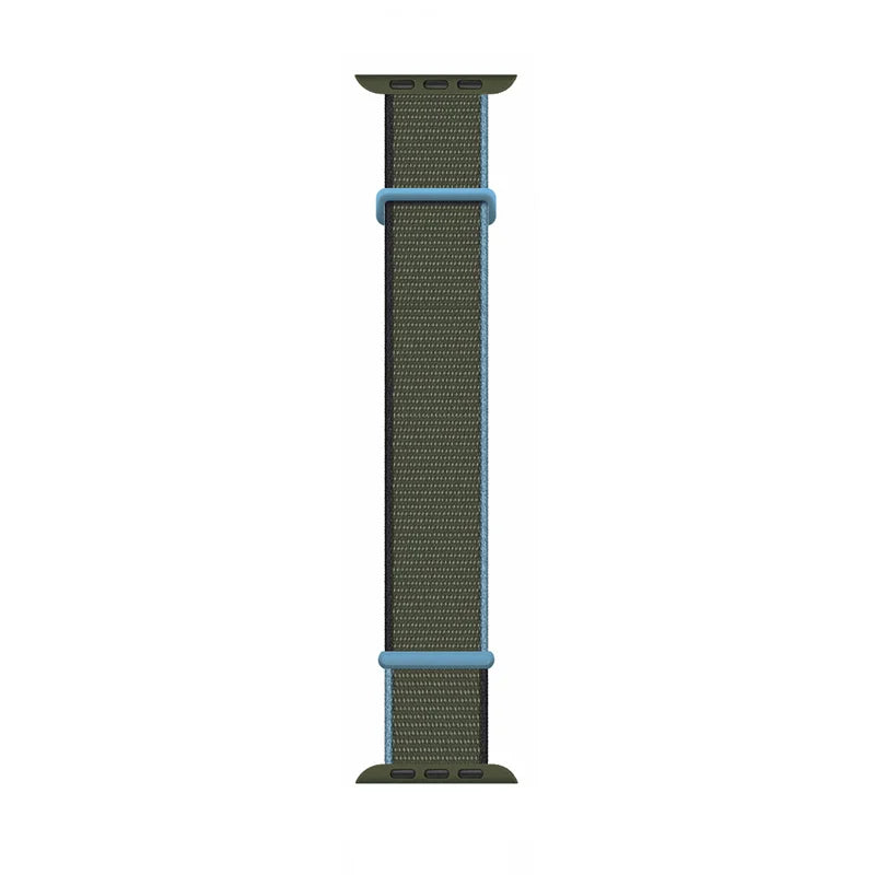 Nylon Loop Strap for Apple Watch Band Ultra-2 49mm 42mm 46mm 45mm 44mm 40mm Sport Bracelet Iwatch Bands Series11 10 9 8 7 6 5 4