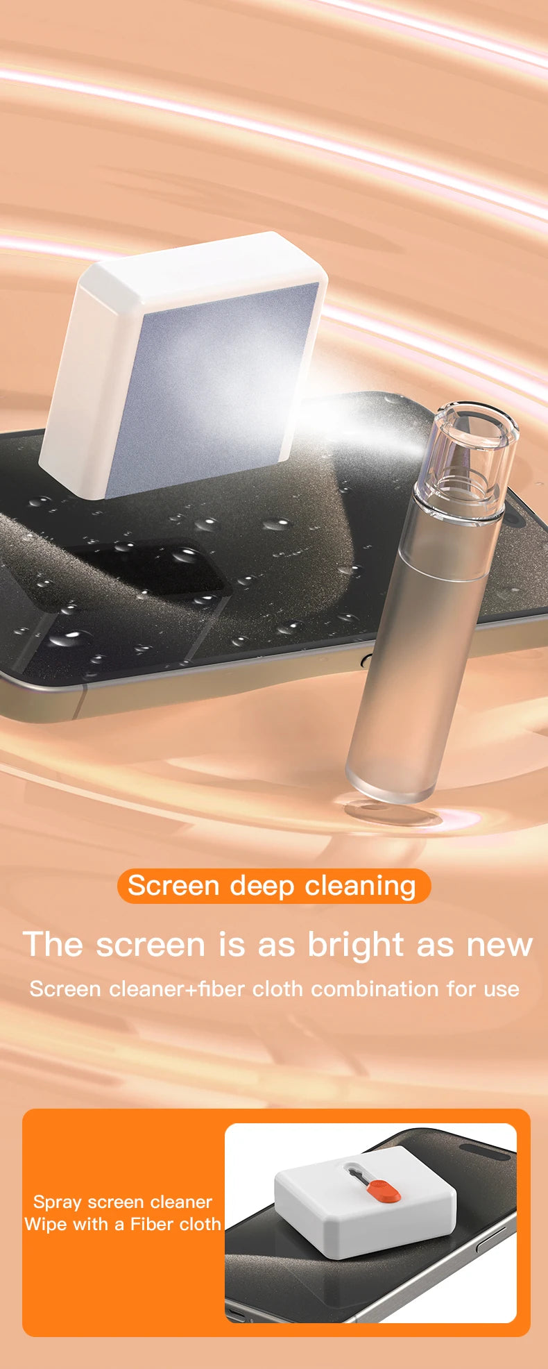 20/32-in-1 Multi-Functional Deep Cleaning Kit for iPhone Ports, AirPods, Keyboard, and Keycap Removal - Precision Tools