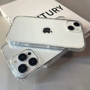 Luxury Transparent Soft Acrylic Phone Case For iPhone 17 16 15 14 13 12 11 Pro Max XS X XR 7 8 Plus Shockproof Protective Cover