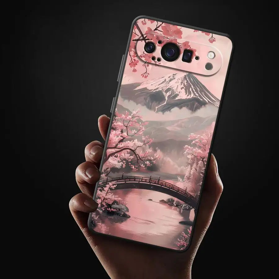 Mountain Peaks Landscape Funda Phone Cover Case for Google Pixel 10A 6a 8a 9a 10 9 Pro XL 7a 6 7 8 Pro
