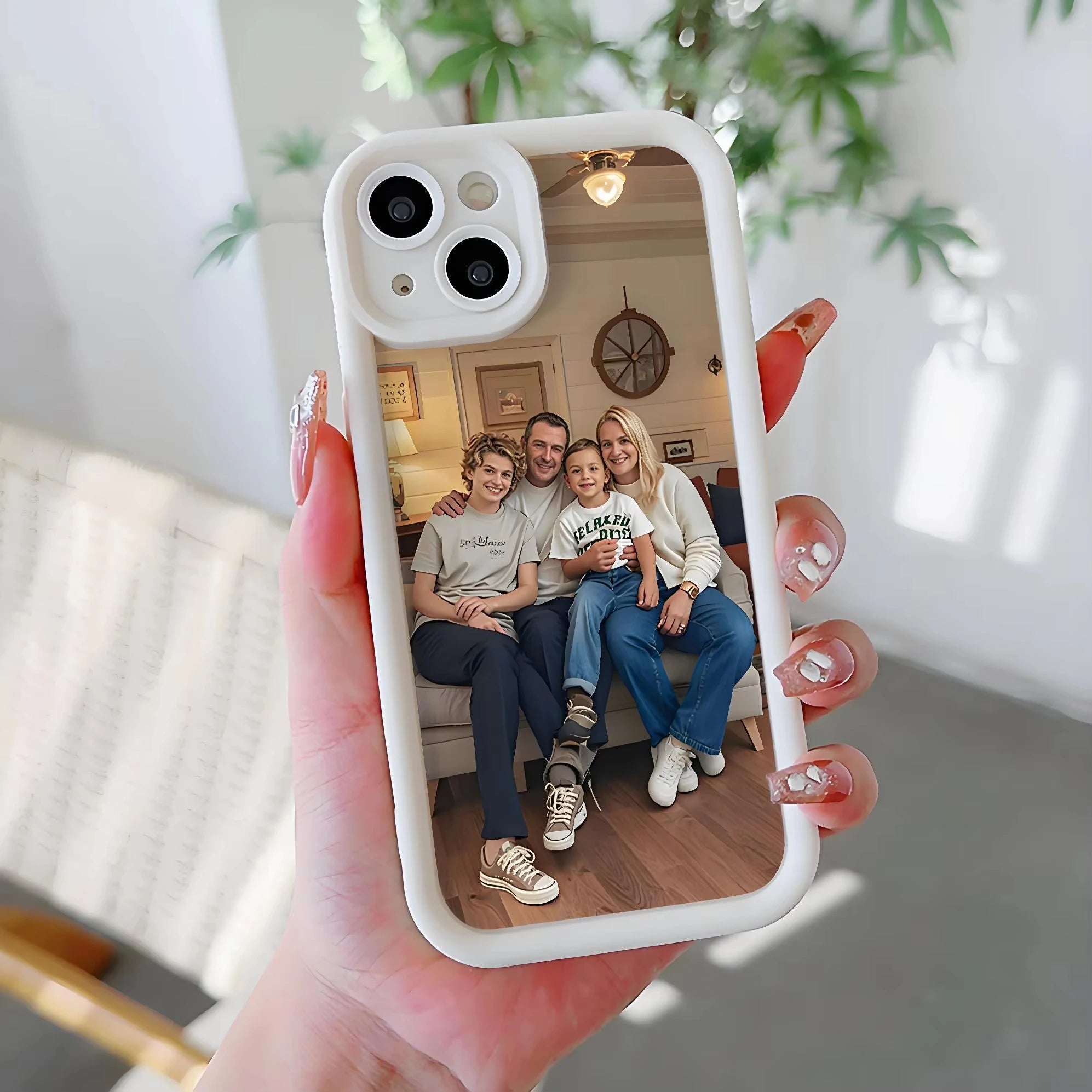 DIY Personalized Photos Customized Phone Case For Samsung S25 S24 Ultra S23 Ultra S22 S21 S20 Plus Note 20 S24FE S23FE Cover