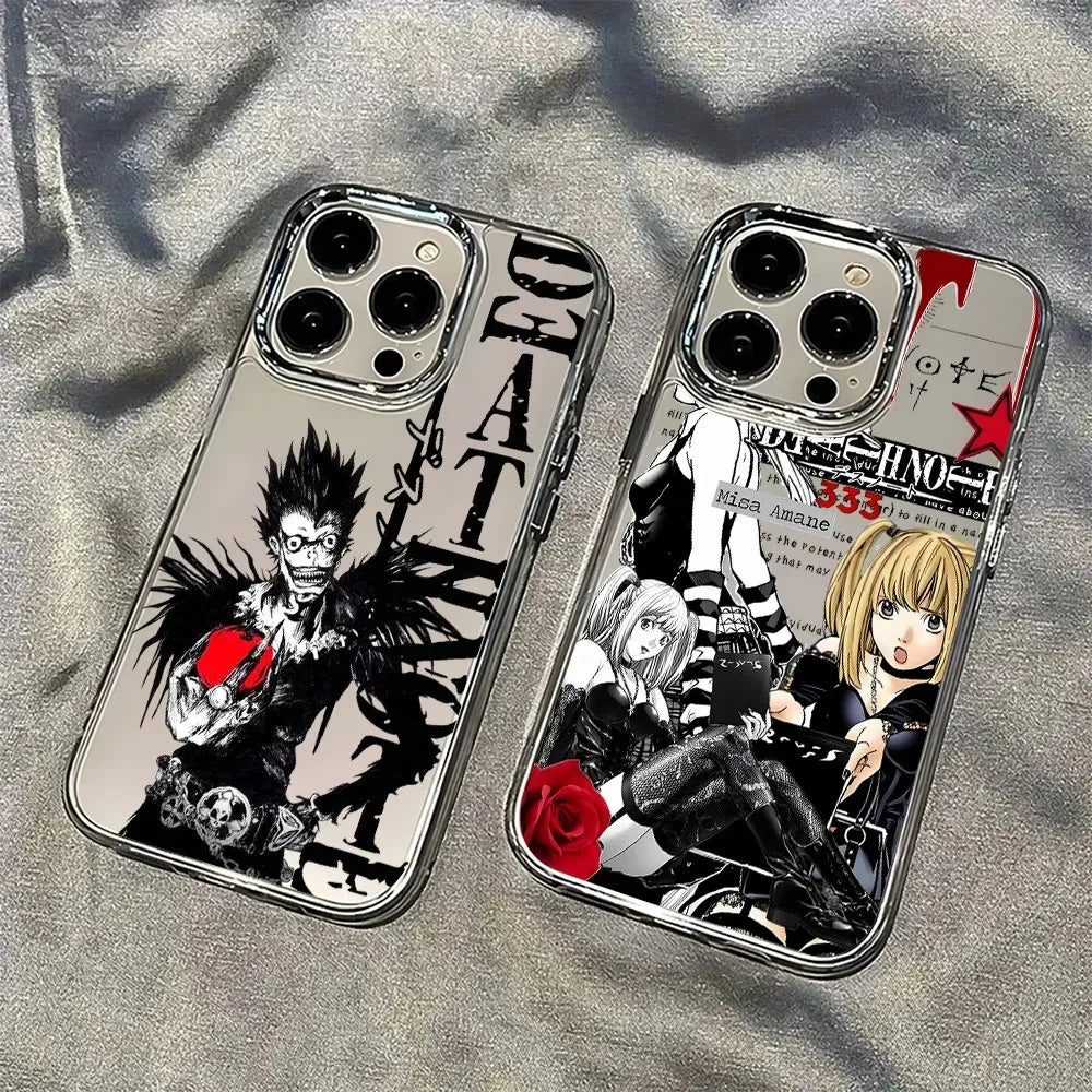 Anime Misa DEATHS NOTES Phone Case For iPhone 17 16e 16 15 14 13 12 11 mini Pro Max X XR XSMAX 8 Air Plus Transparent Soft Cover