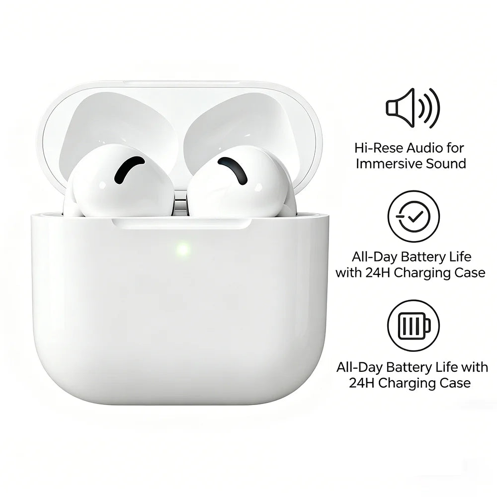 Wireless Earphone TWS Bluetooth 5.3 Earbuds Sport Headset Touch Control Headphones For Music Game