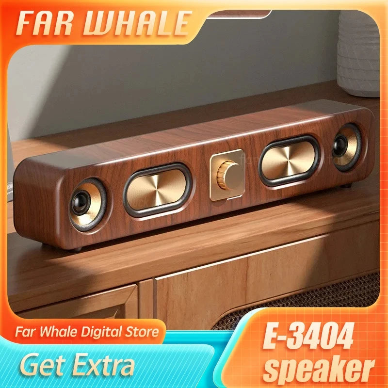 Bluetooth Speaker Portable Outdoor Speakers Aux Connection Usb/tf Read Insert Long Strip Desktop Subwoofer Audio