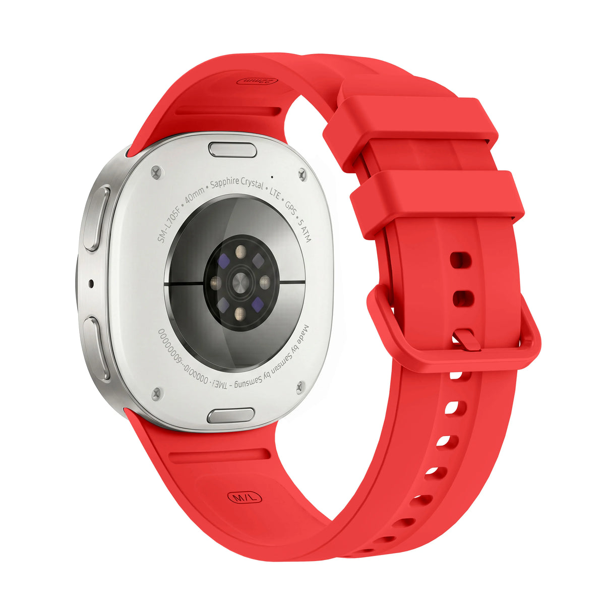 Official 1:1 Silicone Strap for Samsung Galaxy Watch 9/8 40mm 44mm Sports Wristband for Galaxy Watch 8 Classic 46mm Accessories