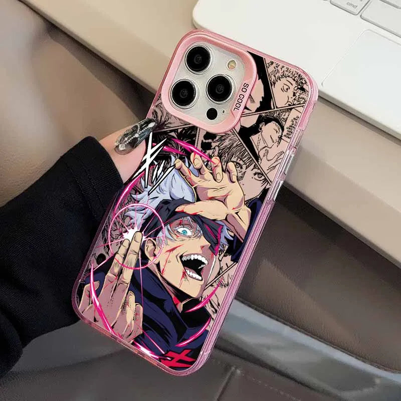 Jujutsu Kaisen Cute Cover For Apple iPhone 17 Air 16E 16 15 14 13 12 mini Pro Max Plus Colorful Phone Case
