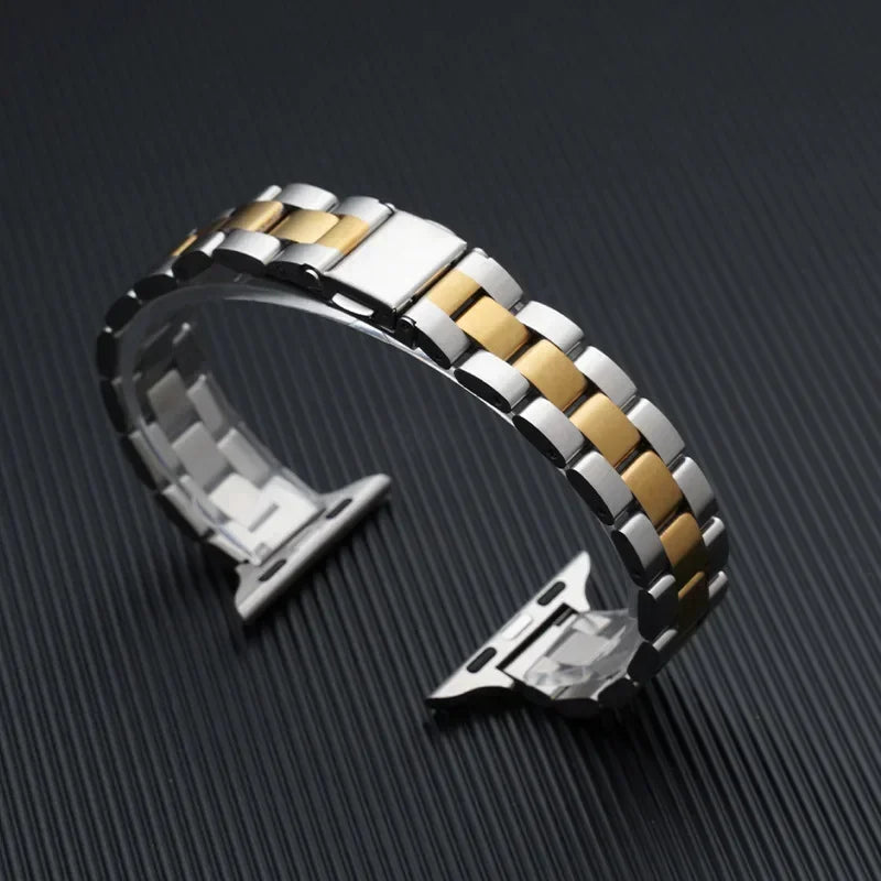Stainless steel band for apple watch strap series 10 46mm 44mm 45mm 40mm 42-38-41mm Slim Metal bracelet 49mm iwatch 8 7 6 SE 5 9