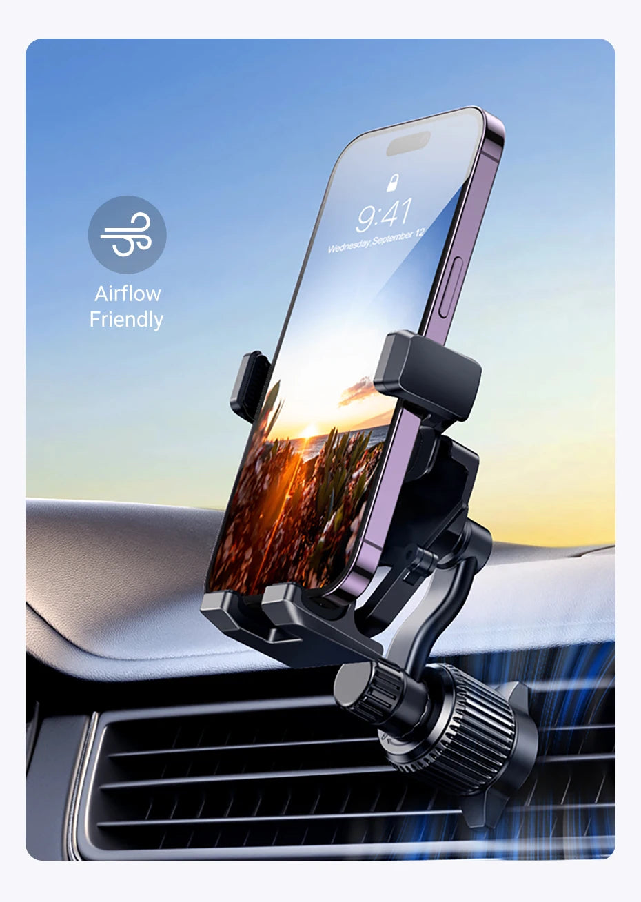 UGREEN Car Phone Holder Gravity Car Phone Stand 360°Rotation For iPhone 15 14 13 Pro Max Xiaomi Samsung Air Vent Phone Holder