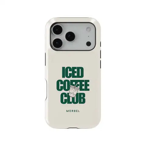 Luxury Clmj coffee Phone Case for iPhone 17 17e 16e 16 15 14 13 12 11 X XS XR XSMAX 7 8 Air Pro Max Plus Double-layer Back Cover