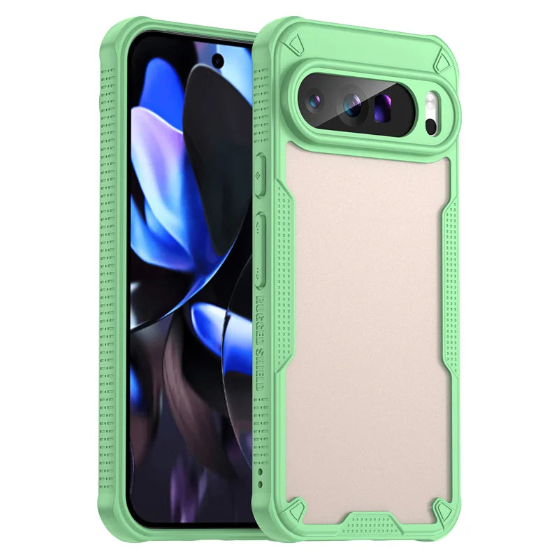 Hybrid Rugged Protective Cover For Google Pixel 10 9 Pro XL 8 Pro 9A 8A Case Shockproof Coque Fundas Capa