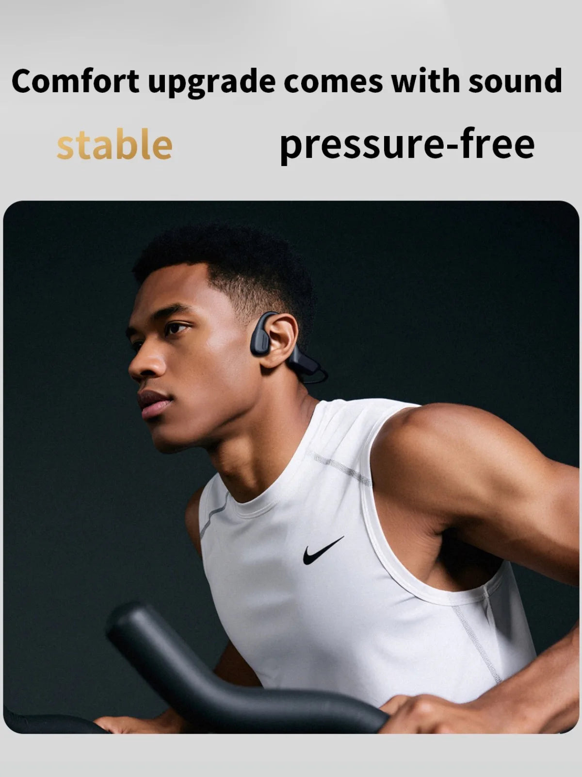 32GB Swimming Headphones IPX8 Waterproof Bone Conduction Headset MP3 Player Mic HIFI Wireless Bluetooth 5.4 For Diving Sports