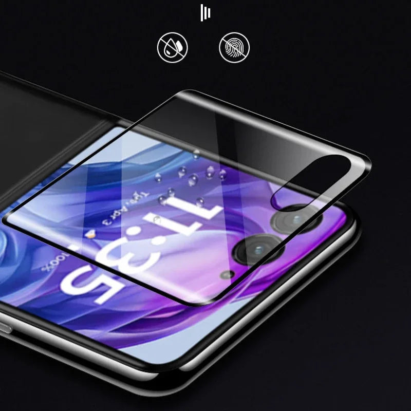 3D Curved Tempered Glass Screen Protector For Motorola Moto RAZR 50s 50Ultra Razr 50 Clear Full Cover Protective Film