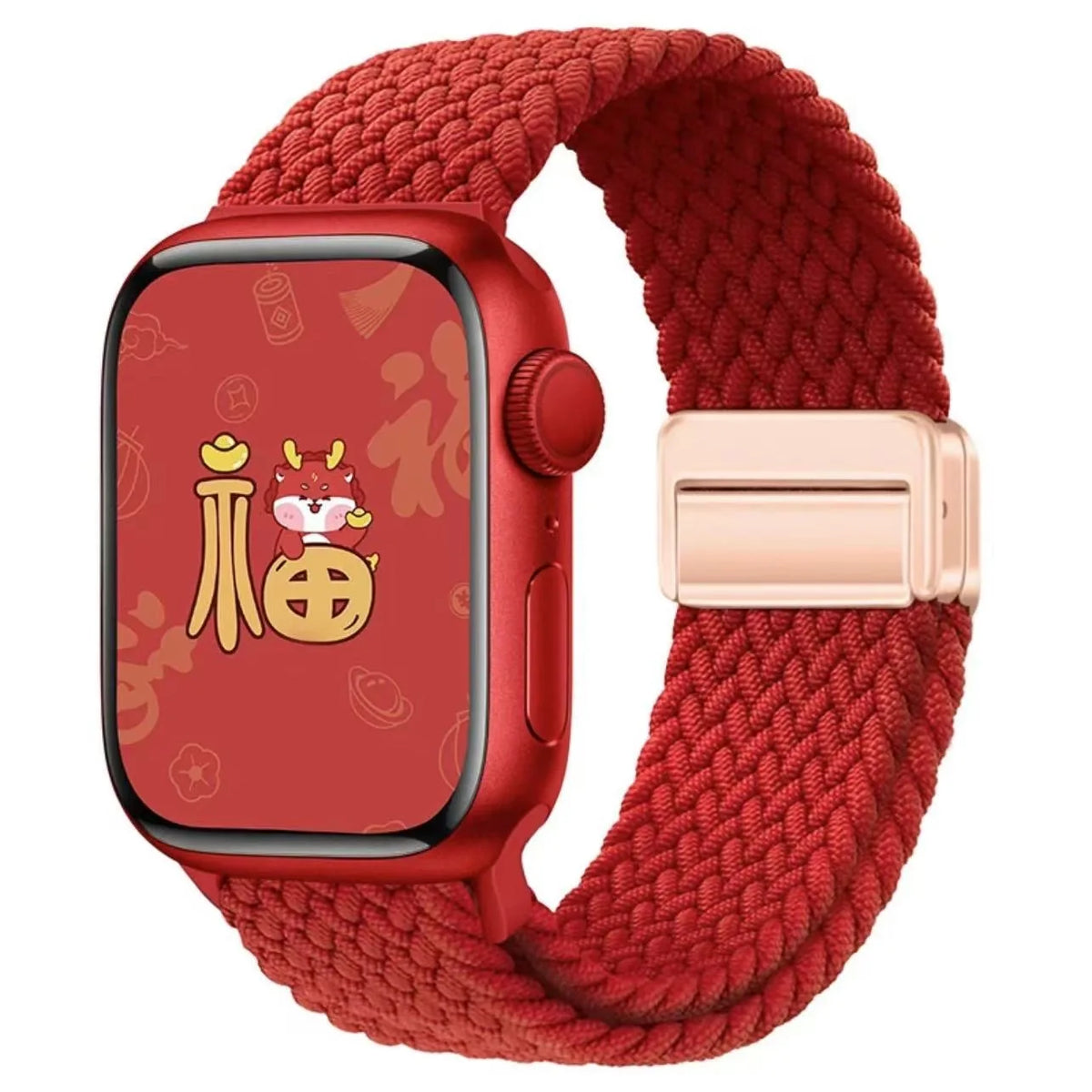 Nylon Strap for Apple Watch Band 45mm 41mm 44mm 40mm Original Magnetic Loop Link Bracelet iWatch Ultar 2 49mm 9 8 7 6 SE 3 42mm