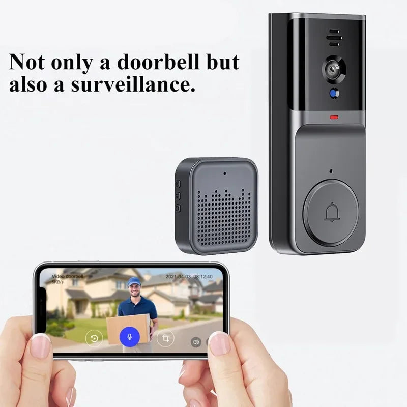 M16 M9 WiFi Wireless Video Doorbell Two-Way Intercom Infrared Night Vision Mobile APP Remote Control Home Surveillance Door Bell
