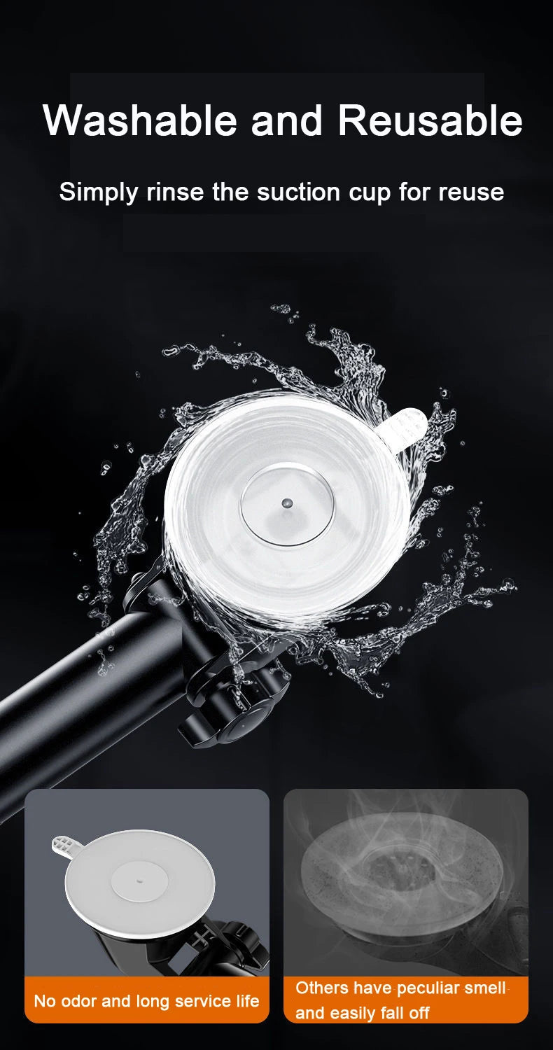 2026 NEW Universal Sucker Car Phone Holder 360° Windshield Car Dashboard Mobile Cell Support Bracket for 4.0-7 Inch Smartphones