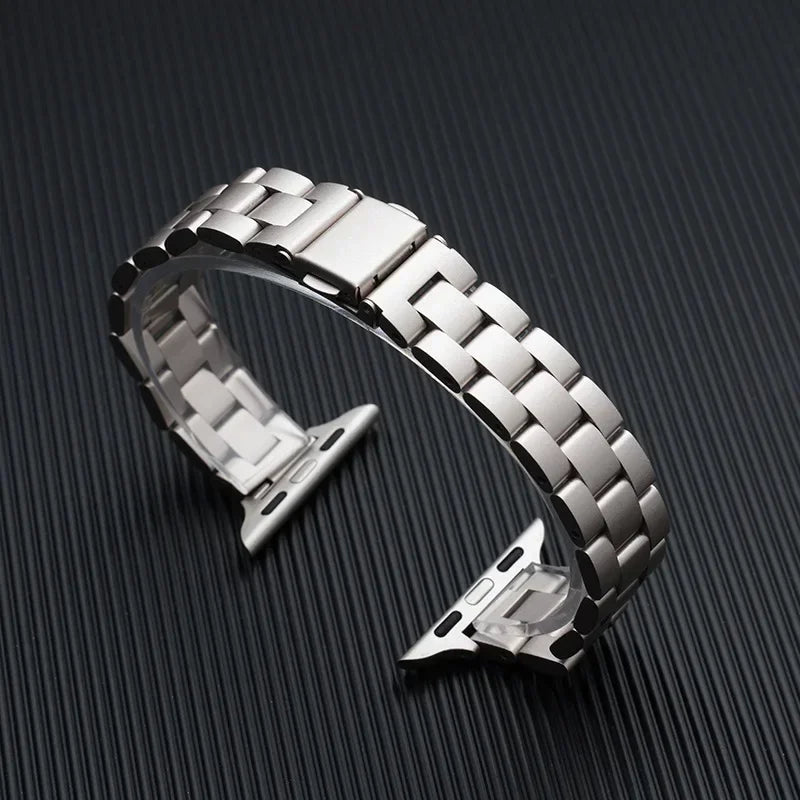 Strap For Apple watch band 46mm 45mm 44mm 49mm 40mm 41mm Metal Stainless Steel bracelet iWatch series 10 8 9 7 5 se 6 4 Ultra 2