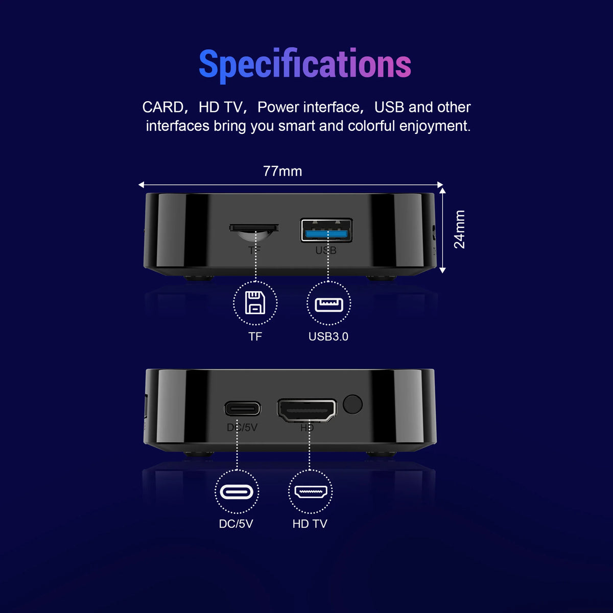 2026 New Android TV Box T1+ Rockchip RK3518 Android 16 8GB RAM 128GB ROM WiFi 6 BT 5.4 Dual UI 8K Ultra HD Smart Media Player