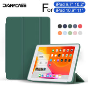 For iPad 10.2 Case 7/8/9th Generation Cover For 9.7 5/6th Air 2 Pro 11 1st/2nd/3rd/4th Air 4/5 10.9 Wake Up From Sleep Funda