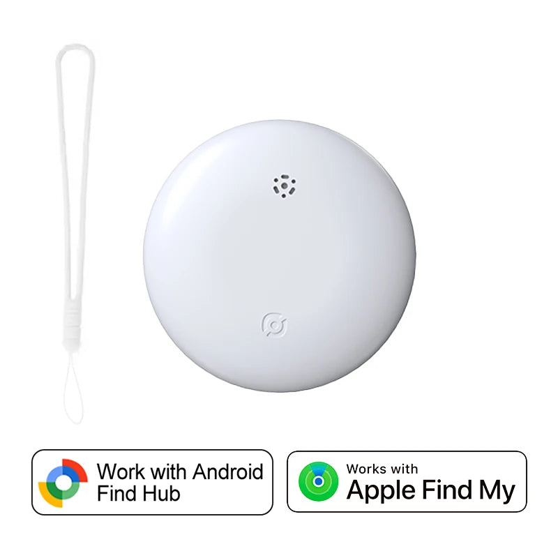 Dual System Pet Smart Tracker Tag With Cat Collar Android/iOS Anti-Lost GPS Tracker Works With Apple Find My /Google Find Hub
