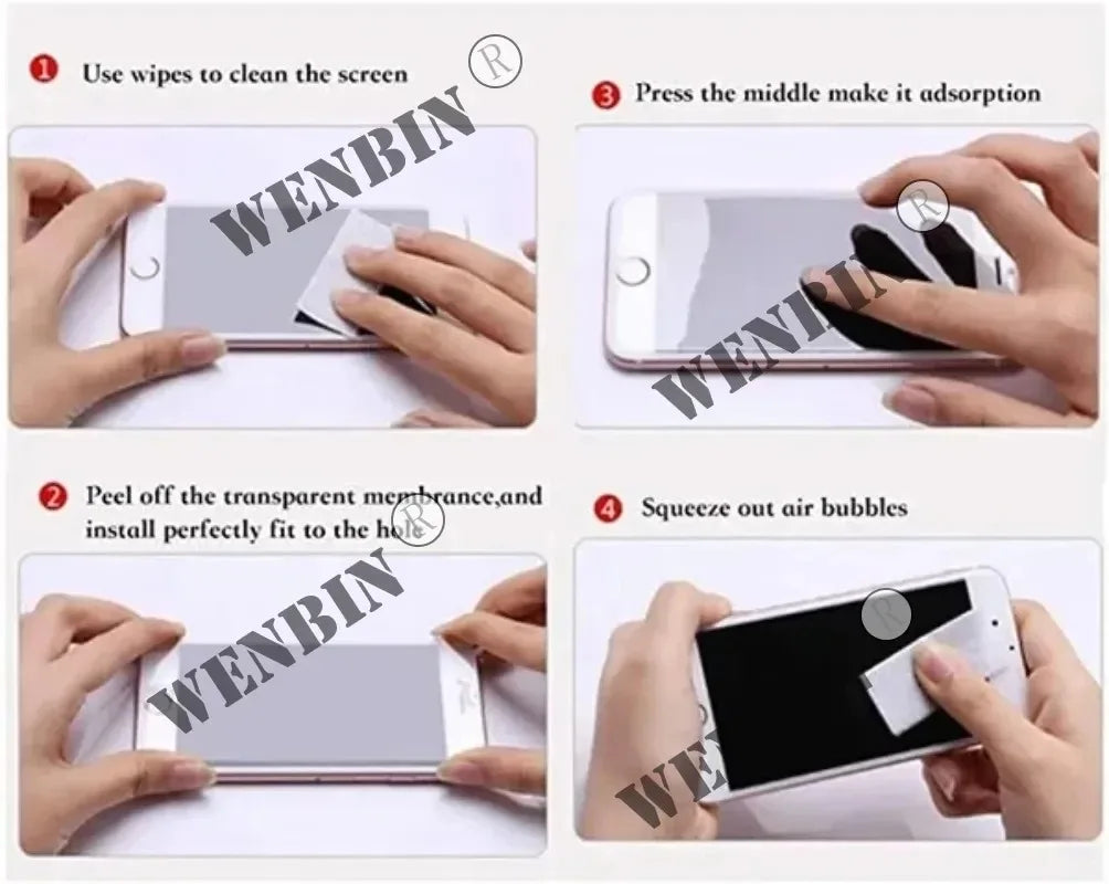 3 Pcs Tempered Glass For Motorola Moto Edge 60 50 40 Neo G Stylus Play 2024 G24 G34 G04 Curved Full Cover Screen Protector
