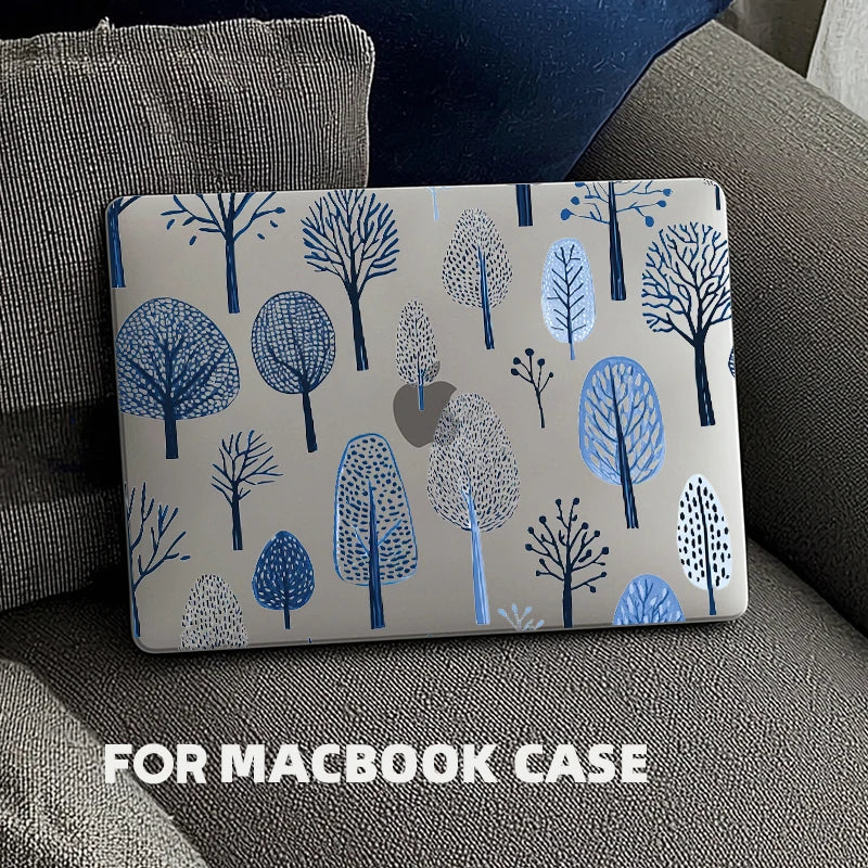 Marine Life Laptop Case For Macbook Air 13 2025 Case M2 M3 M4 Chip MEO A304 Cover for Air 15 M4 2025 A3241 M3 M2 15.3 Case