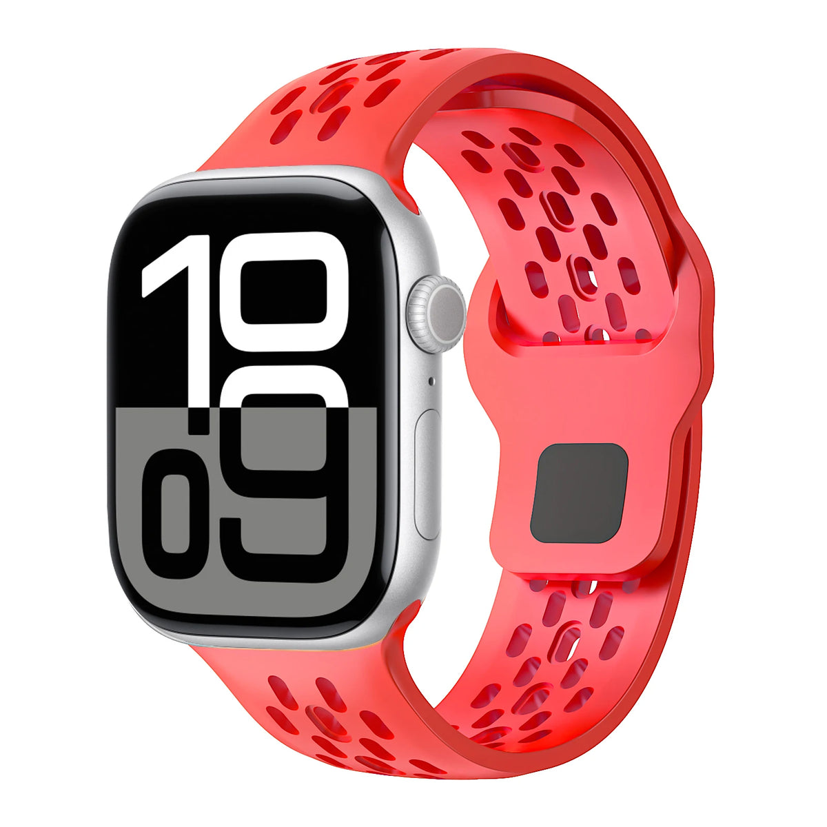 Silicone Strap For Apple Watch Band 46mm 44mm 45mm 42mm 41mm 40mm 49mm Sport Correas Bracelet iWatch Series 11 10 9 8 SE Ultra 2