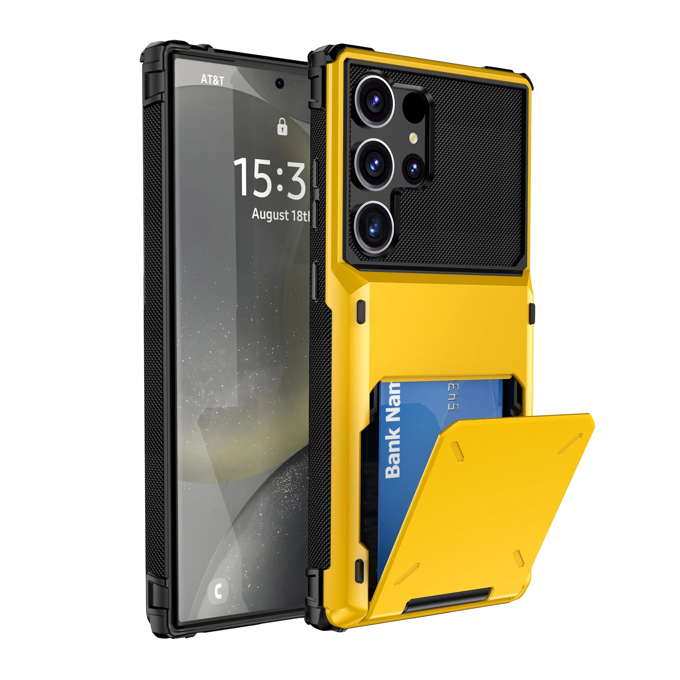 Wallet Card Slots Case for Samsung Galaxy S26 S25 S24 S23 S22 S21 S20 S10 Nore 20 10 FE Ultra Edge Plus Phone Cover Shockproof