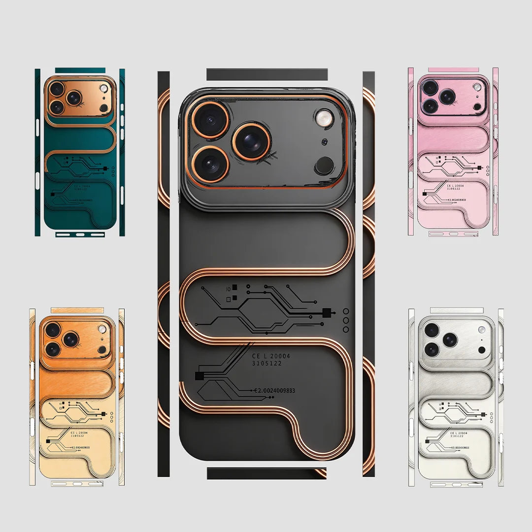 For iPhone 17 Pro Max Skin Sticker  Back Film for Frame Camera Protective Vinyl Decal (Not Phone Case)