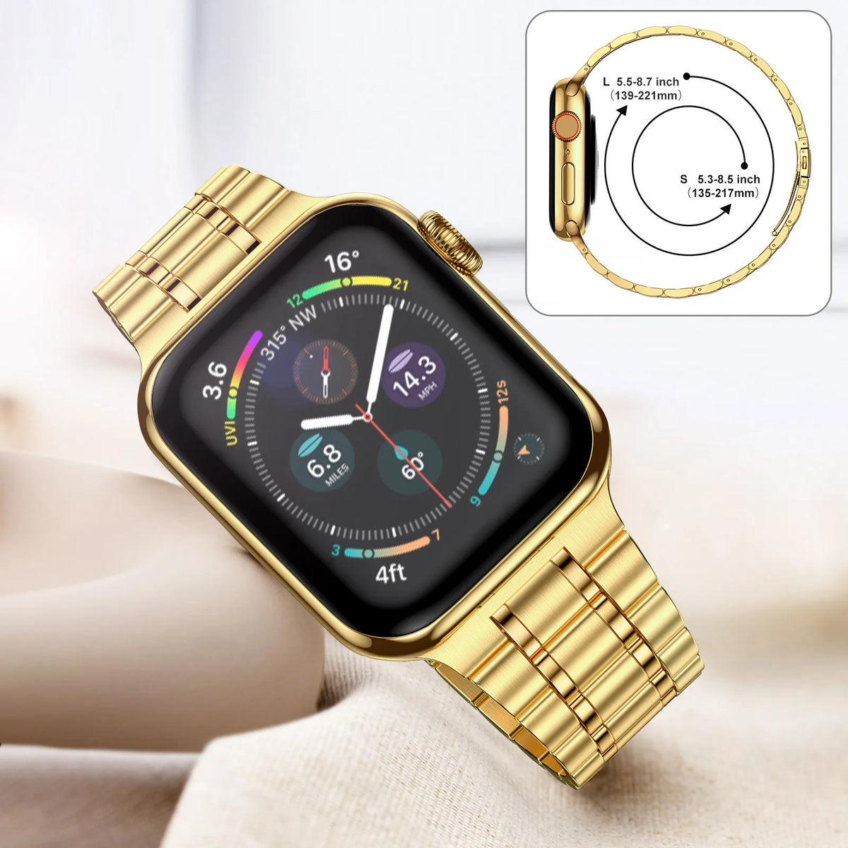 Case+Strap for Apple watch band Ultra2 3 49mm 44mm 40mm 45mm 41mm 42mm Stainless Steel bracelet iWatch Series 3 6 SE 7 8 9 10 11