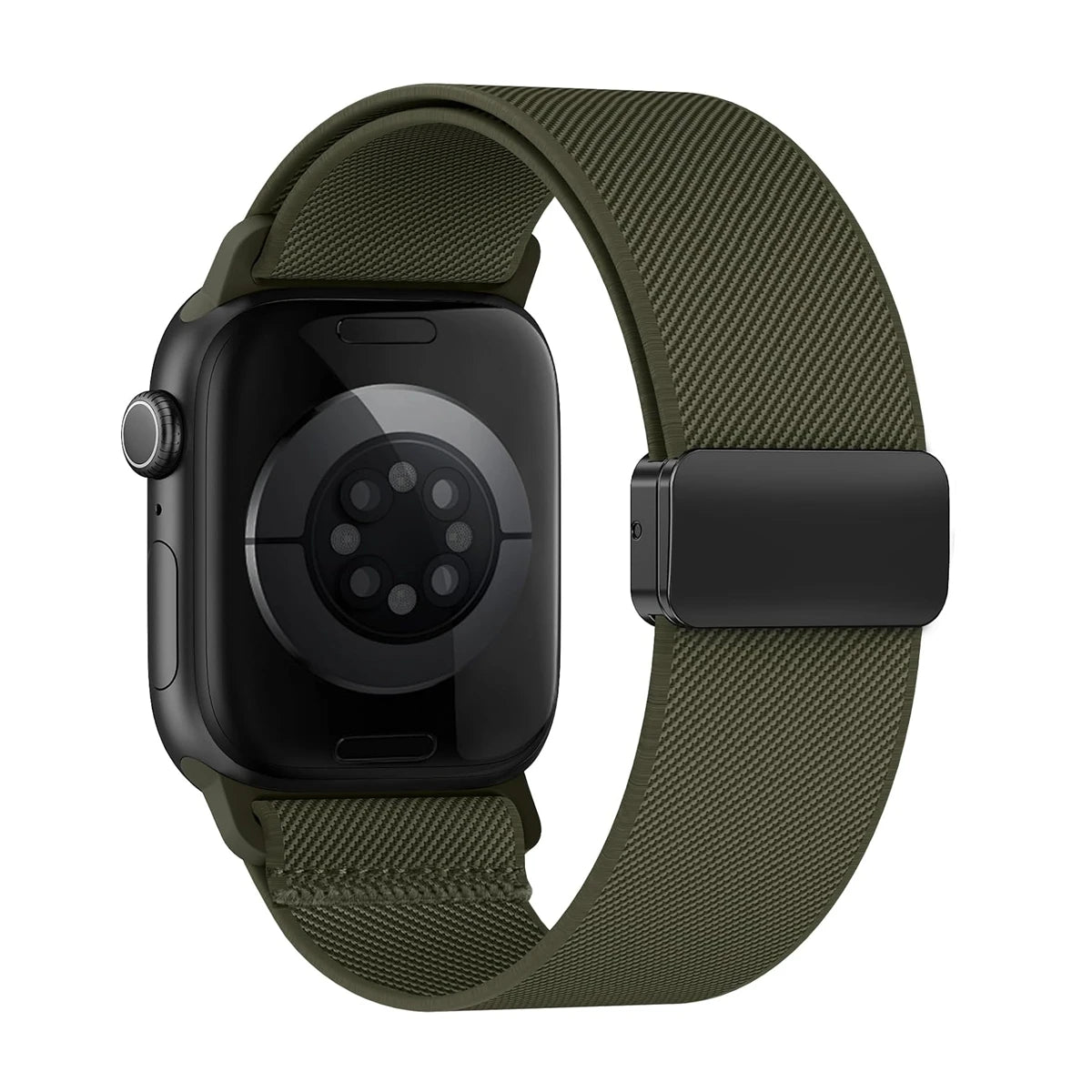 Elastic Nylon Waterproof Straps For Apple Watch Ultra2 Band 49/45/46/44/42/40/41mm Nylon Bracelet IWatch Series 10 9 8 7 6 3 SE
