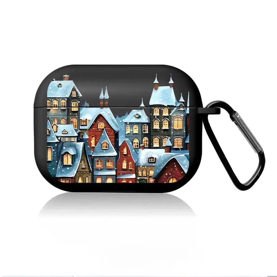 Winter Snow Christmas Earphone Cases Cover Case For Airpods Pro3 2 3 Pro2 Pro 1 4