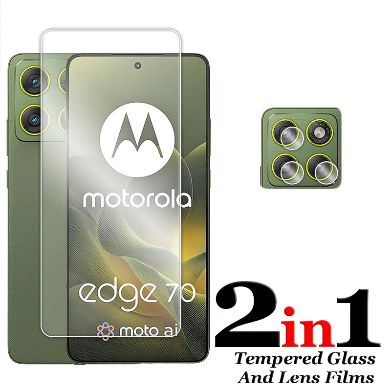 For Motorola Edge 70 Glass Full Glue Clear Screen Protector For Motorola Edge 70 Tempered Glass For Motorola Edge 70 Lens Film