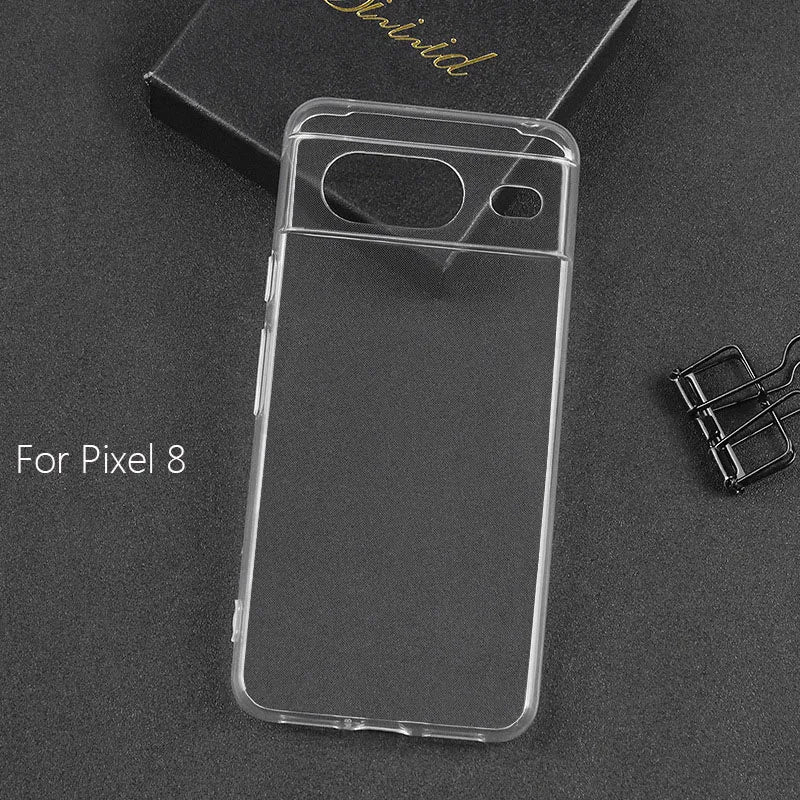 Case For Google Pixel 7 6 8 9 10 Pro XL 9a 10A 6A 7Pro 5G Soft TPU Clear Back Cover For Google Pixel 6 6A 7A Pixel8 Phone Cases