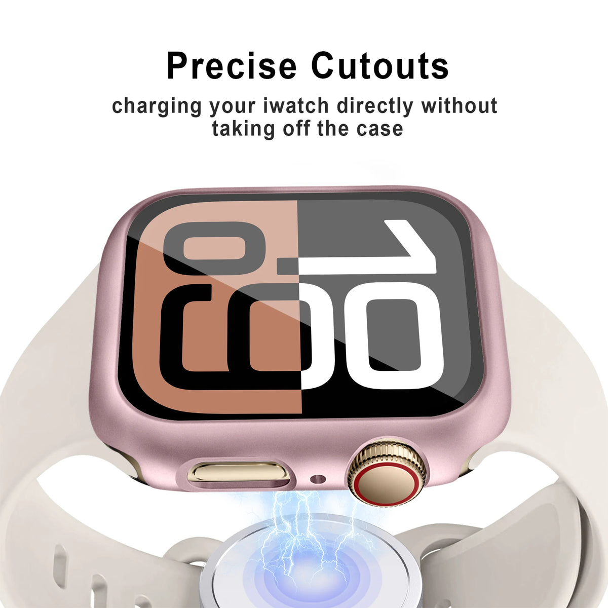 Cover For Apple Watch Case 12 11 10 46mm 42mm Accessories Screen Protector Tempered Glass PC Bumper iWatch Series 11 Protective