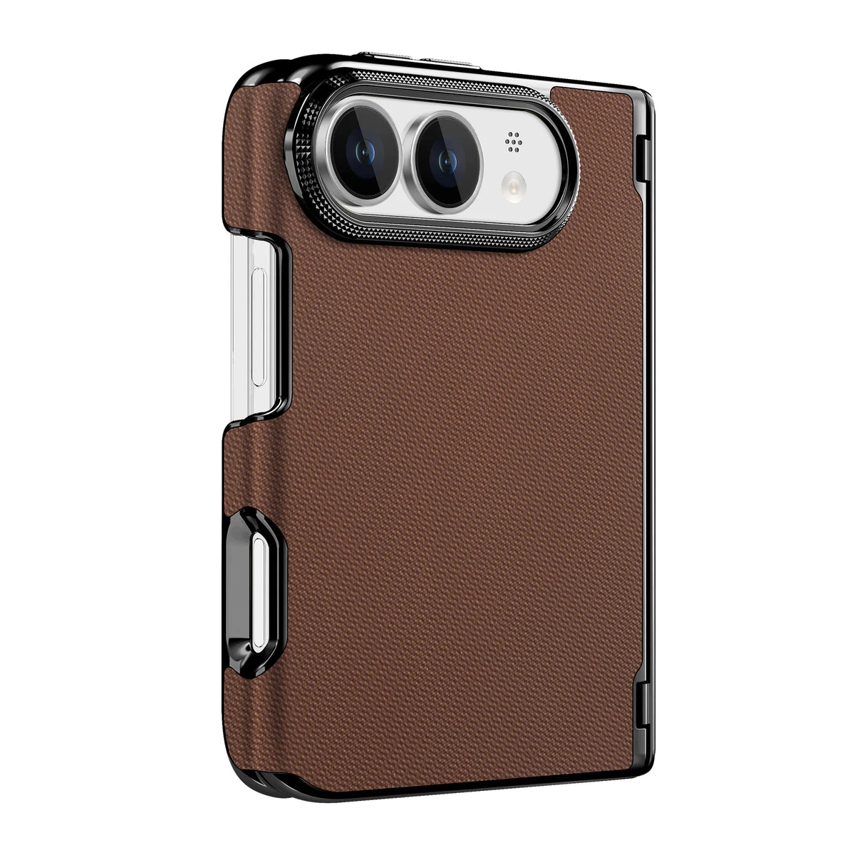 For iPhone Ultra 18 Fold Case Luxury Leather Matte Magnetic Wireless Charging Shockproof Protection Hard Back Cover Accessories