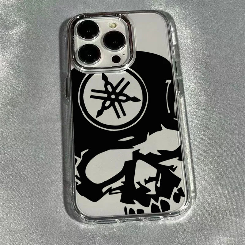 Cool Hot Y-YamAhas Phone Case for IPhone 17 16e 16 15 14 13 12 11 Mini Pro Max X XR XSMAX 8 7 Air Plus Transparent Soft Cover