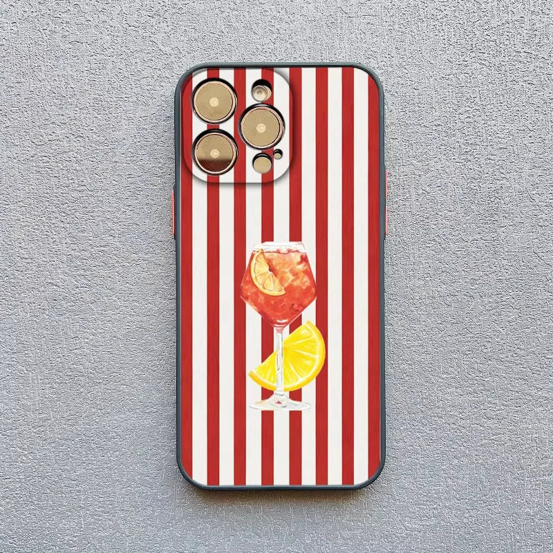 Fresh Summer Fruit Lemon Phone Case For Samsung Galaxy A73 A56 A55 A36 A35 A26 A25 A15 5G A24 A23 A22 A52 A52S A71 A72 4G Cover